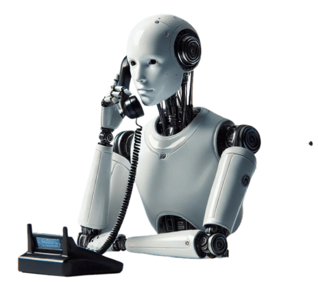 AI_Answering_Service_Voicewaze_Robot_On_Phone